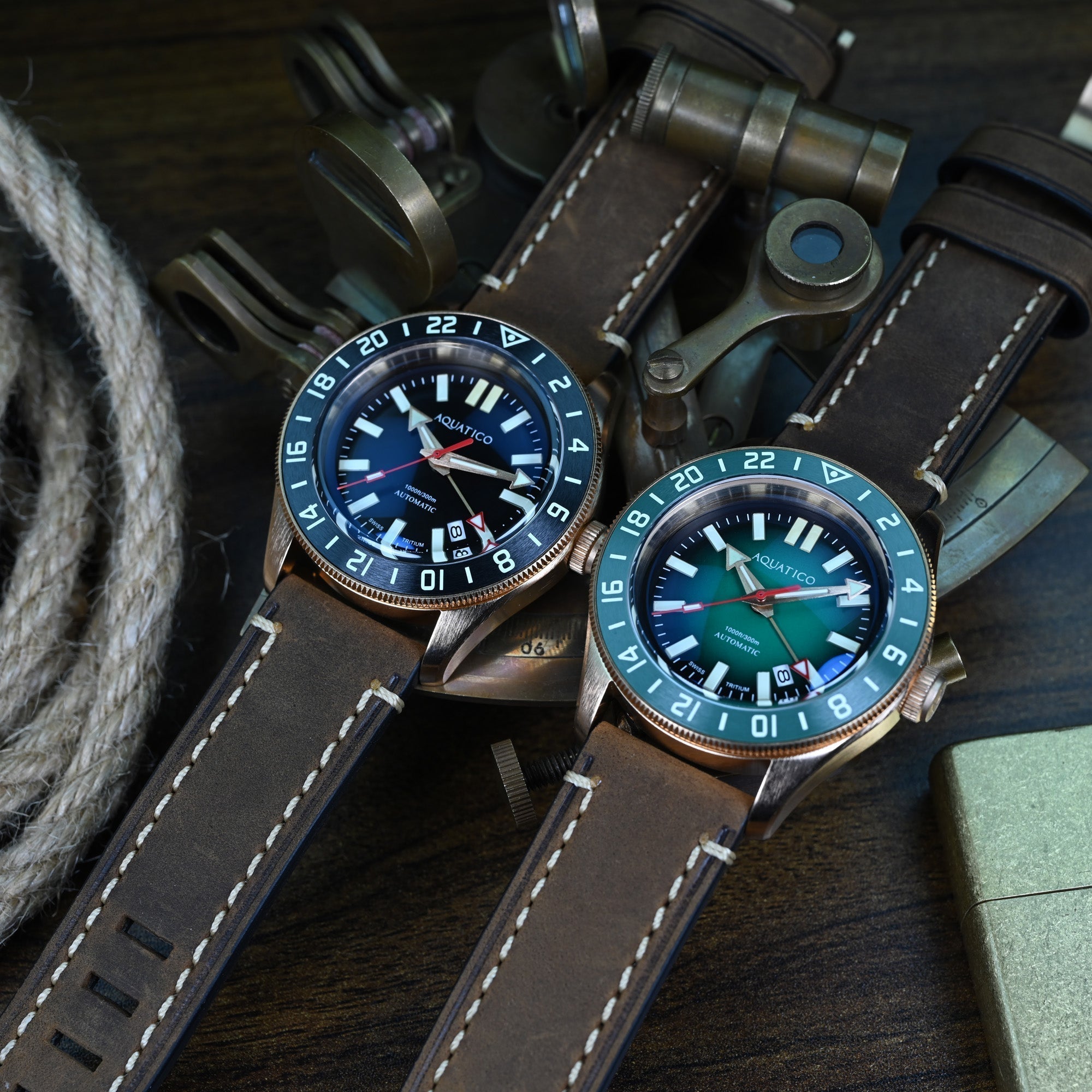 2026 Best Bronze Tritium GMT Watch Under $500