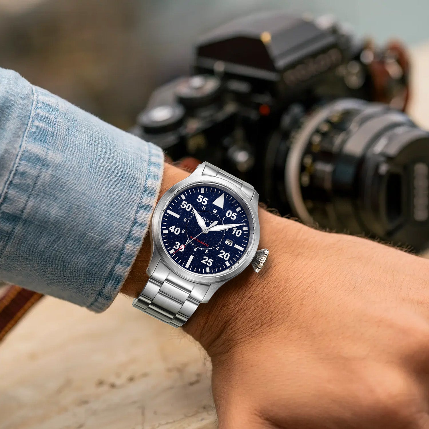 Aquatico Horizon Hawk Automatic Pilot Watch