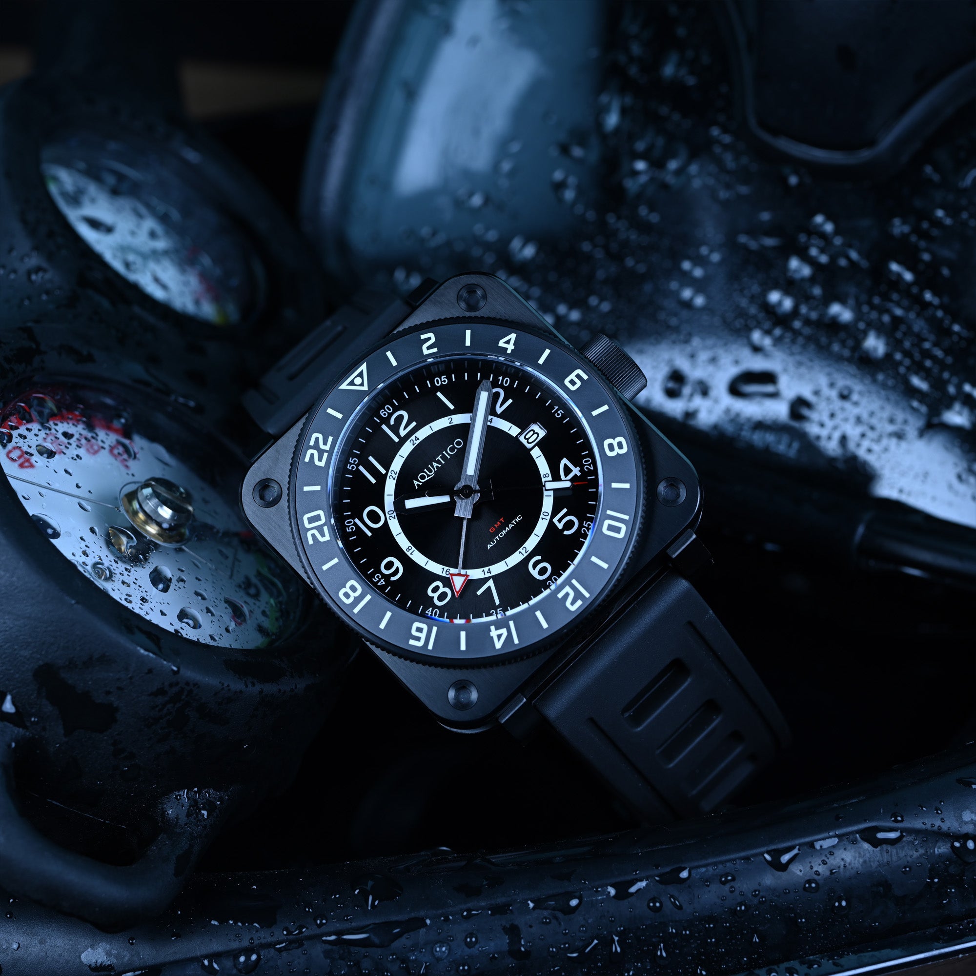 Best DLC Black GMT Watch