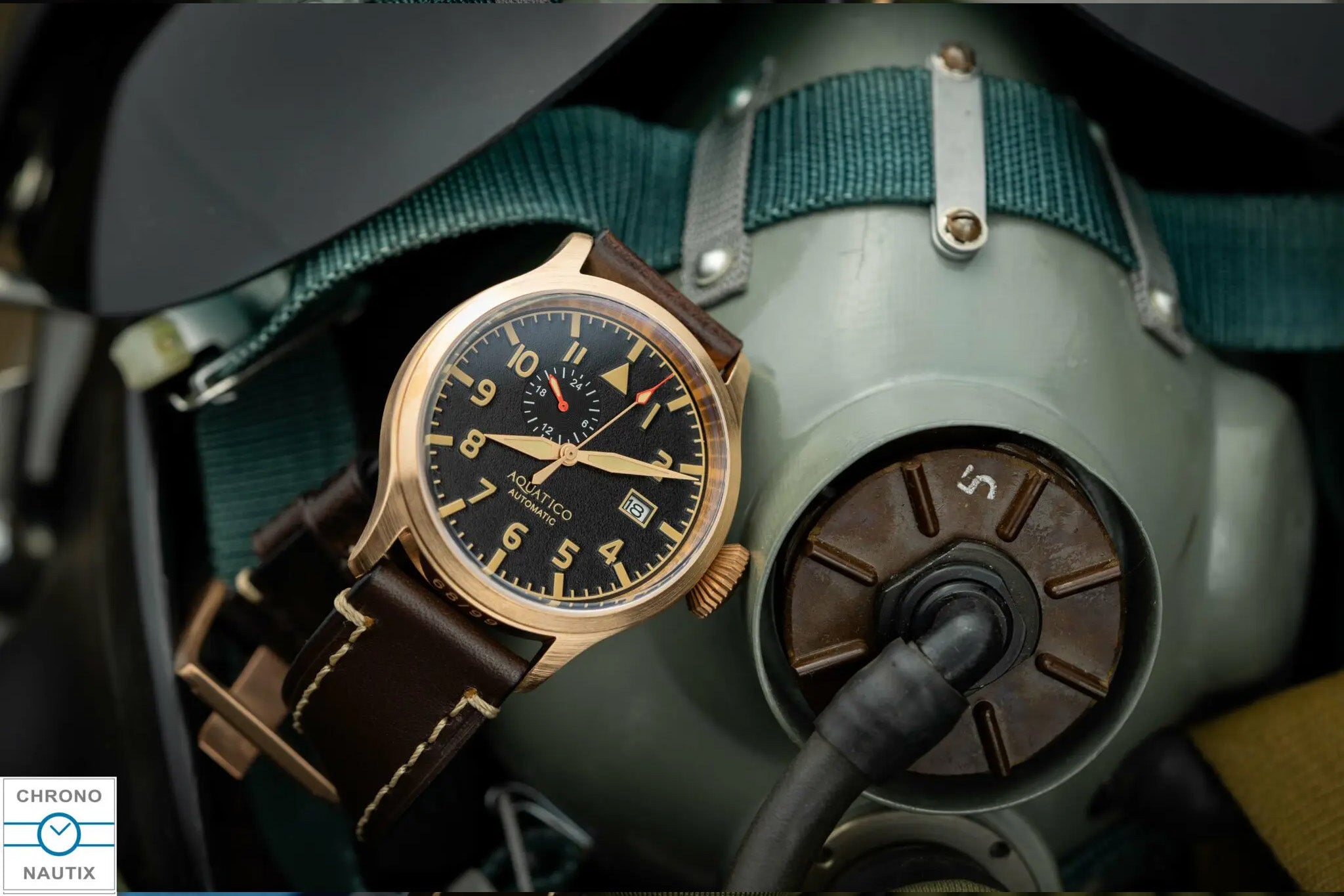 bronze pilot watch