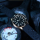 Best Bronze Dive Watch Black Dial Under $500 Automatic Bronze Diver Watch