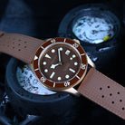 Best Bronze Dive Watch Brown Dial Under $500 Automatic Diver Watch