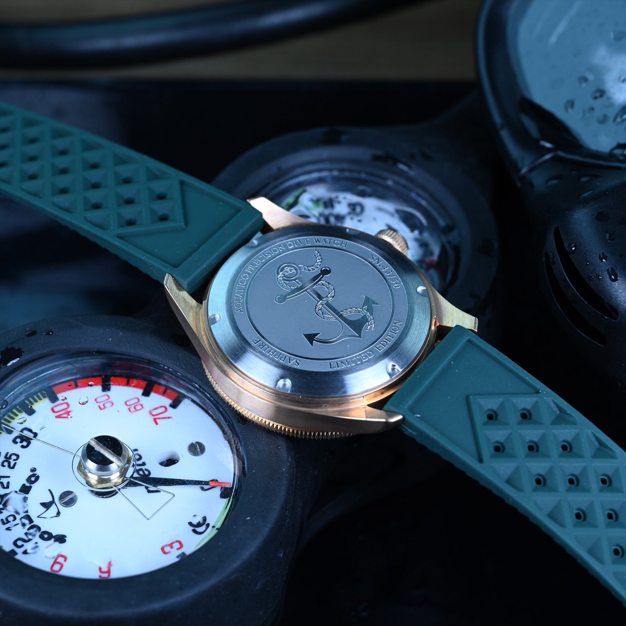 Best Bronze Dive Watch Green Dial Under $500 | Automatic Bronze