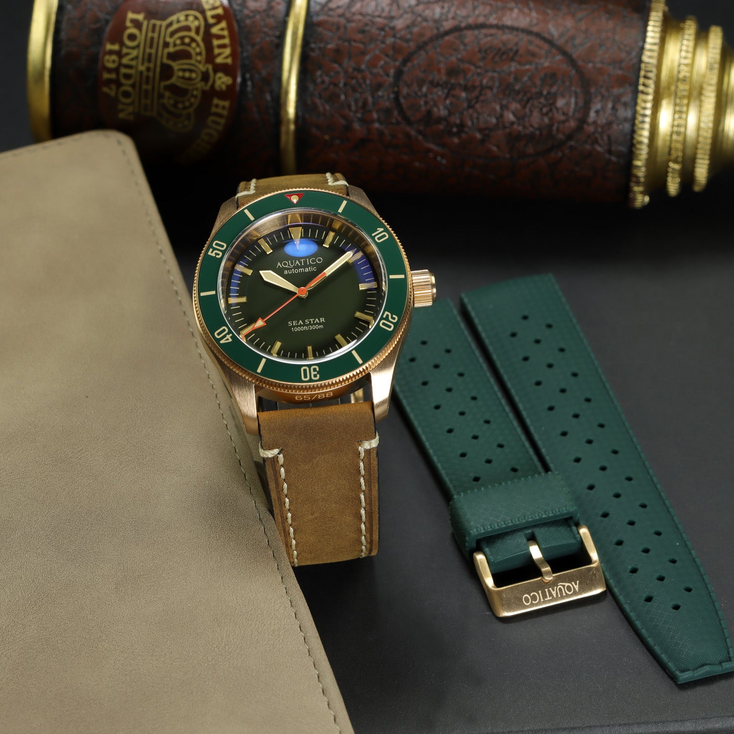 Under 5000 Dive Watches Under 300 Aquatico Bronze Sea Star