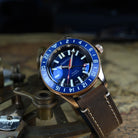 Bronze Dive Watch with Swiss Tritium Illumination