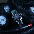 Best automatic black dial dive watch under $500 with stainless steel case