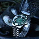everyday green dive watch