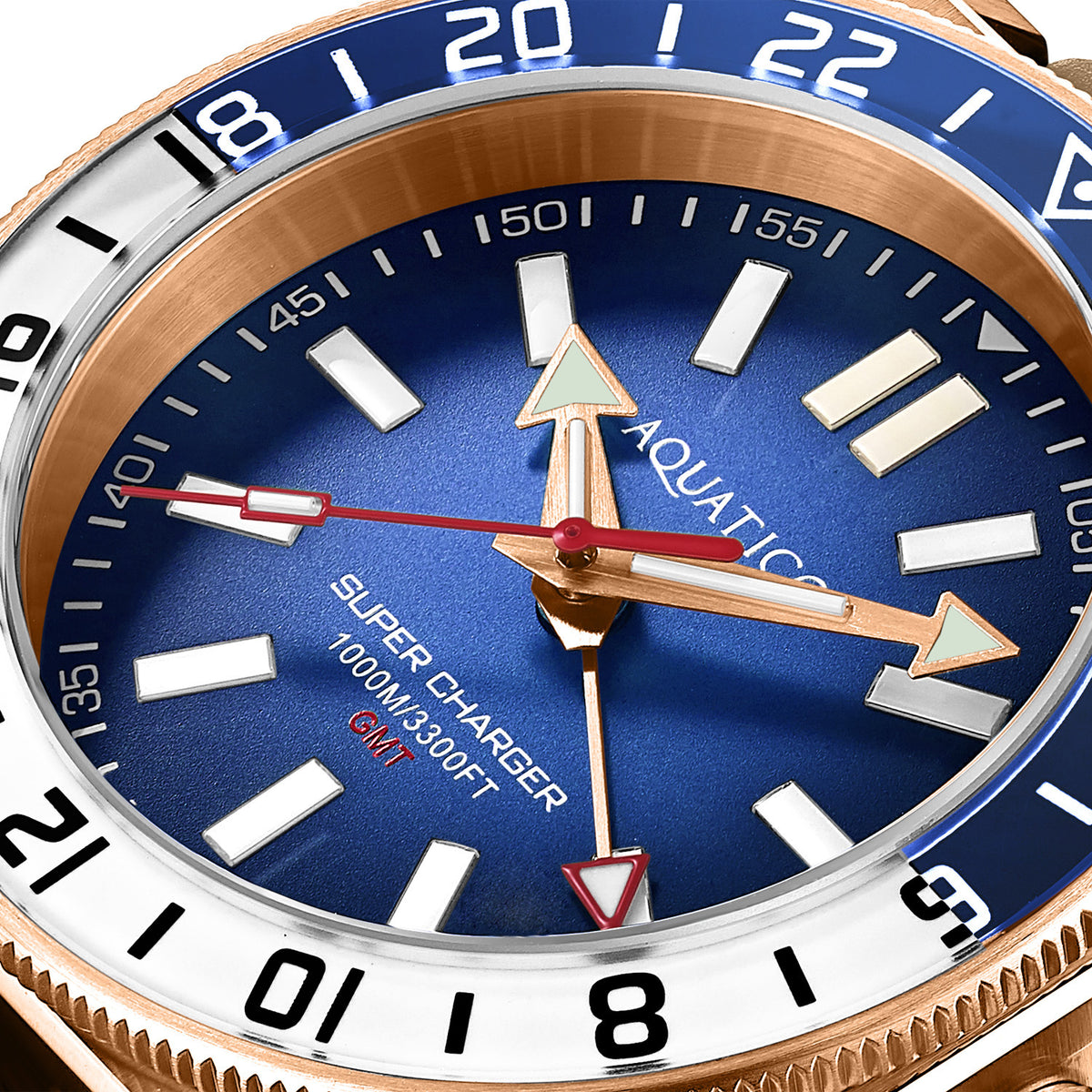 bronze gmt watch for sale – AQUATICO