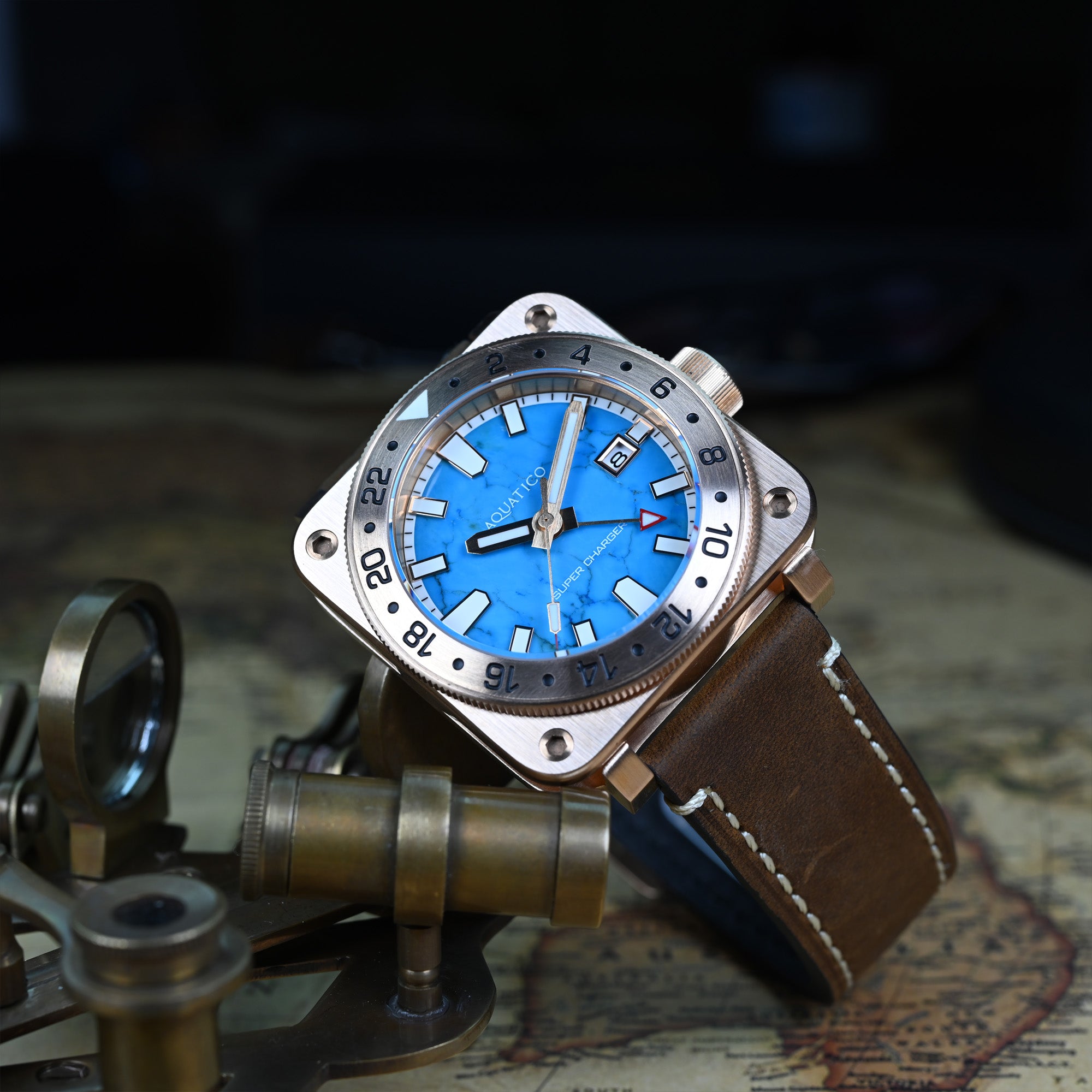 Best Turquoise Stone Dial Watch for Sale – Luxury Automatic